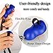 Flightbird Dog Training Clicker Kit With Finger Loop -[2019 Upgrade Version] Humane Gourd-Shaped and Big Buttons Design,Pet Training Tool Set with Wrist Strap (4 Pack)