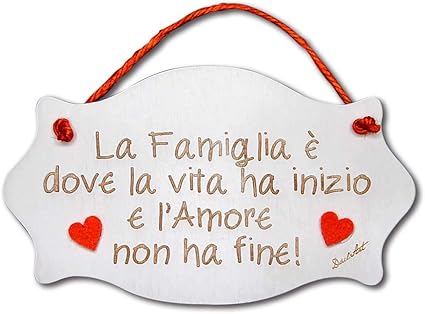 Dacl Art Plaque En Bois Famille Amour Tgf 01 Fabrique En Italie Amazon Fr Cuisine Maison Dacl Art Plaque En Bois Famille Amour Tgf 01 Fabrique En Italie Amazon Fr Cuisine Maison