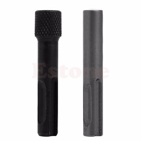 Generic 2pcs 1/4 Inch Hammer SDS Socket Nut Impact Driver Adaptors Set Drill Bit Adapter