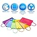 Assorted Gift Bags with Tissue Paper (12-Pack) Medium Colorful, Reusable Totes | Birthday Party, Wedding, Xmas, Baby Shower, Holiday Use | Men, Women, Kids