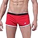 Men Side Splitting Boxer Size Color Red