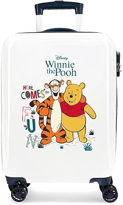 Winnie The Pooh Luggage- Bagagem para crianças, Crianças unissexo, Branco, único