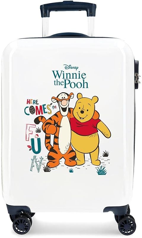 Winnie The Pooh Luggage- Bagagem para crianças, Crianças unissexo, Branco, único