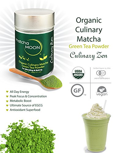 Matcha Green Tea Powder Organic - Japanese Superior Culinary Grade ...