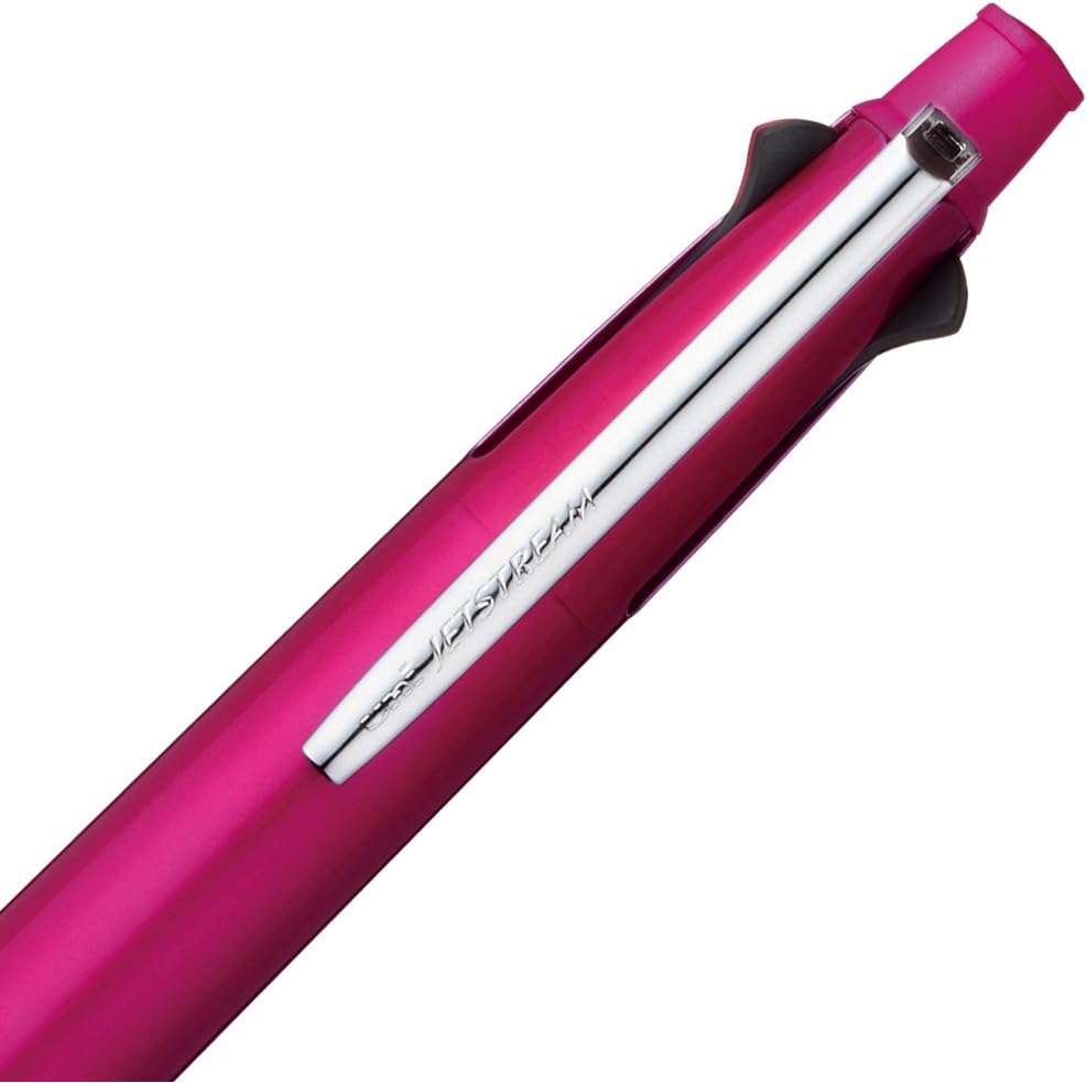 Uni Jetstream 0.5 mm Ballpoint Multi Pen and 0.5 mm Pencil, Pink Body (MSXE510005.13) - Image 4
