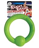 Four Paws Rough and Rugged 4.5 Inch Ring With Bell Dog Toy (Discontinued by Manufacturer)