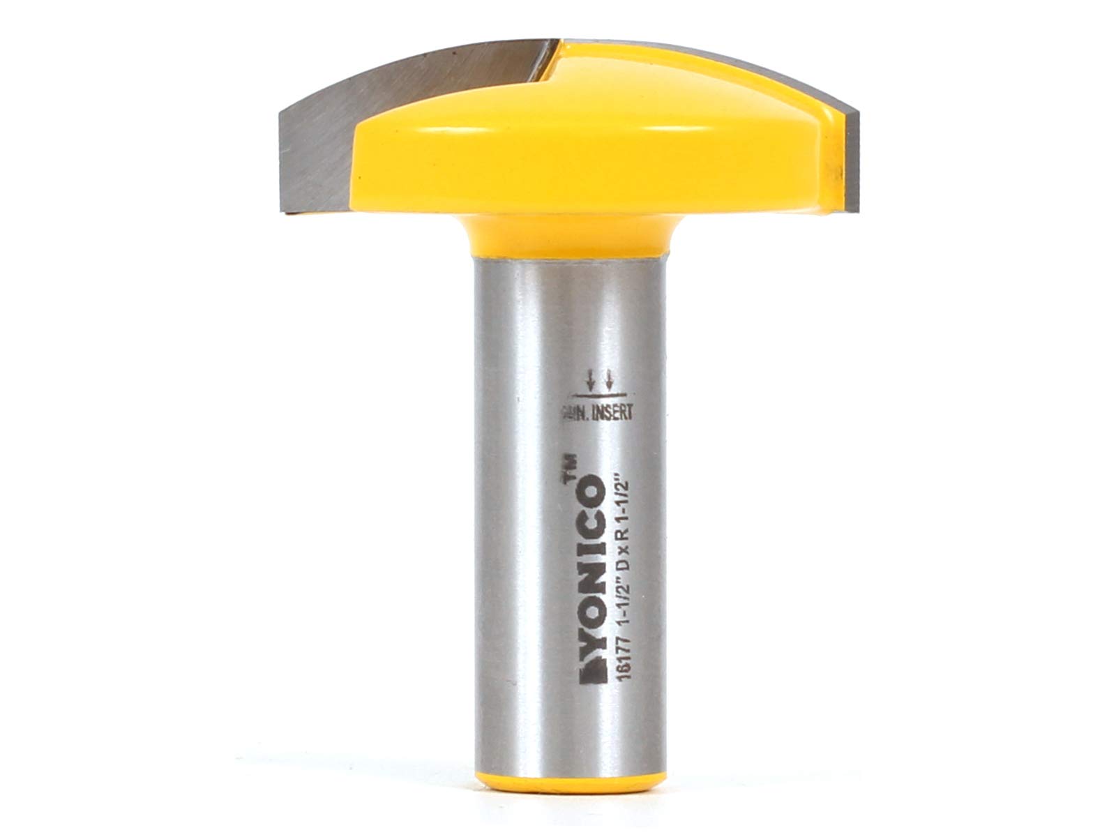 Yonico 16177 1-1/2-Inch Radius Horizontal Crown Router Bit 1/2-Inch Shank — image 1