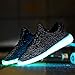 PENGCHENG Men's Women's 7 Colors LED Shoes Fashion Sneakers Sports Shoes