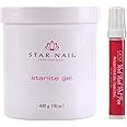 ALL SEASON Star Nail STARLITE Gel PINK 16oz (448g) + Cina Art Pen RED