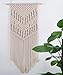 Macrame Woven Wall Hanging - Boho Chic Bohemian Room Geometric Art Decor - Beautiful Apartment Dorm Room Decoration, 14