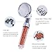 Hippih High-Pressure Water-Saving Negative Ionic Filtered Handheld Shower head for Dry Skin and Hair,Purifies Water, Remove Chlorine