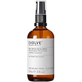 Evolve Organic Beauty - Natural Daily Detox Facial Wash | Small-Batch, Vegan Clean Beauty (Full Size, 3.4 fl oz | 100 ml) Packaging May Vary