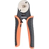 GIANNEER Deutsch Crimp Tool Closed Barrel Crimper 4 Way Indent 8 Impression Type Pin Crimping Tool for Deutsch Connector 14, 16, 18 AWG