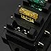 Audew Fuse Holder Box Block 4 Way CAR Vehicle Circuit Automotive + 4 Blade Fuse 12/24V