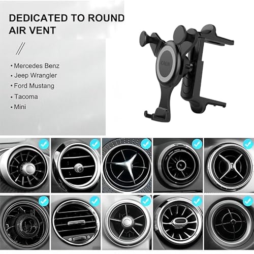 ICAILIN Car Phone Holder for 360°Rotation Car Phone Holder for Smart 453,Forfour Fortwo Accessories,Mercedes Benz A/B/C/E/S,Mini Cooper