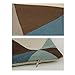 BXI 18 X 18 Inch Pillow Cover Cushion Case Home Couch Sofa Decoration Linen (Thin Brown)