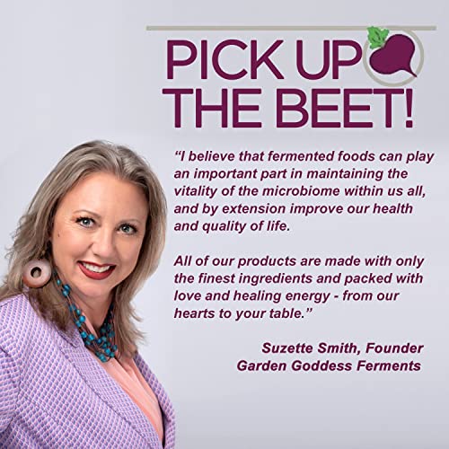 Pick Up The Beet Juice Kvass Nitric Oxide Tonic with Live Cultures, Supports Improved Gut