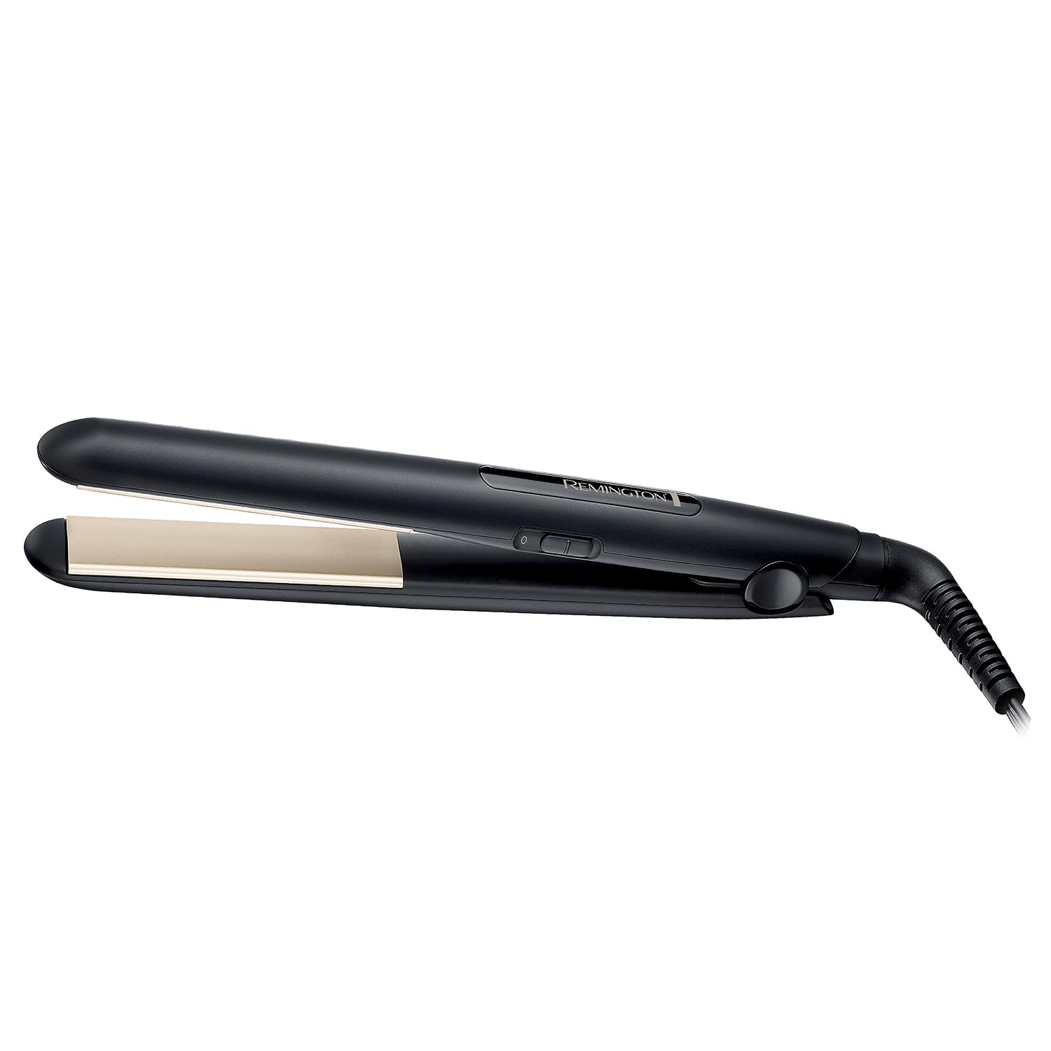 Remington Hair Straightener - Slim longer length floating plates with Antistatic Ceramic coating for smooth glide, 2 Heat settings, Fast 30 second heat up, 1.8m cord, Up to 220°C, S1510