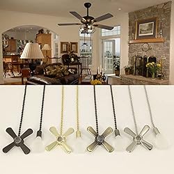 EIFHYT Ceiling Fan Pull Chain with Decorative 2 Pcs
