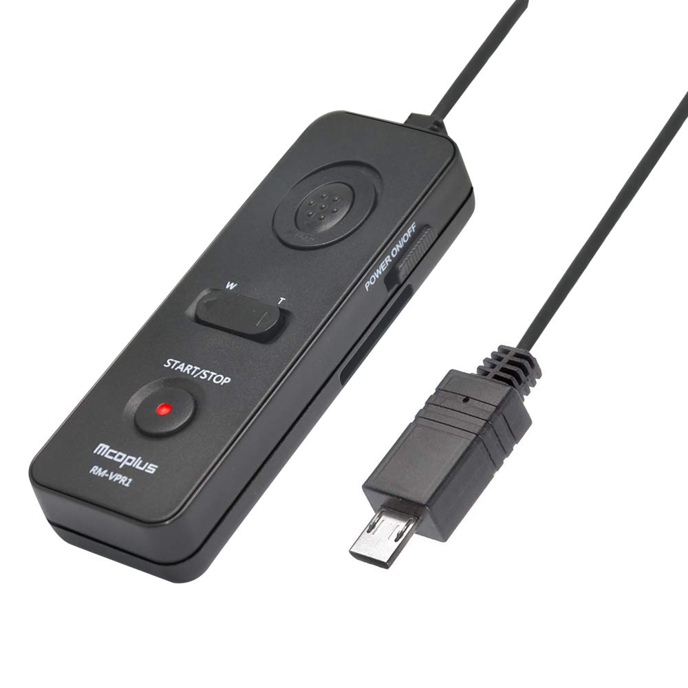 Mcoplus RM-VPR1Remote Control with Multi Terminal Cable Special Design for A7M2 A5100 A7S A5000 A-6000 A7R A7 NEX-3N Replacement for RM-VPR1