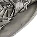 VivReal Grey Satin Rose Flower Square Pillow Cushion Pillowcase Case Cover 42x42cm