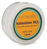 Yohimbine HCl - 1 Grams (400 Servings at 2.5 mg) | #1 Value for Money #Top Libido Supplement | For Men & Women, Fat Burner, Male & Female Power Powdered Yohimbe Bark Extract