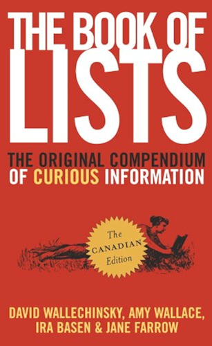 Download The Book of Lists: The Original Compendium of Curious Information (English Edition) PDF