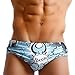 Taddlee Sexy Mens Swimwear Swim Briefs Bikini Brazilian Cut Surf Board Shorts(L,XF76)