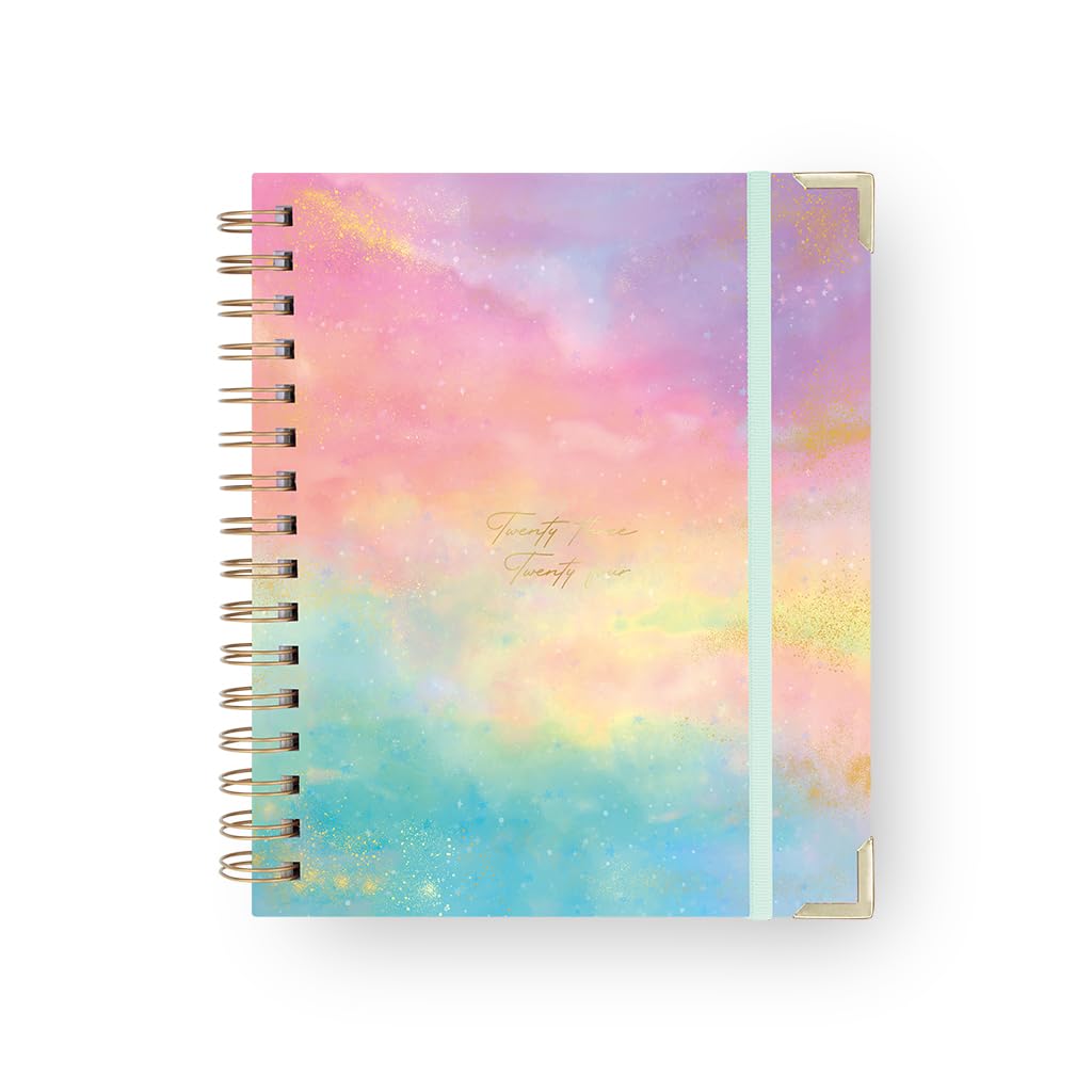 Nukua Notes - Academic Diary 2023-2024 (September to August) - Week to View - 224 Pages - Format 15.5 x 20.5 cm (A5) - Bilingual: Spanish and English - Sabrina