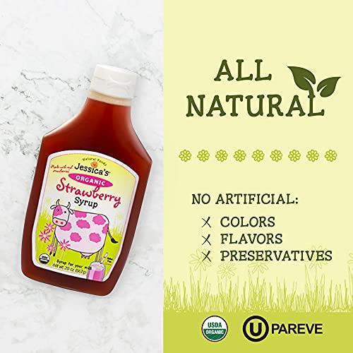 Jessica's Natural Foods Organic Strawberry Syrup Pricepulse