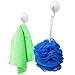 #1 Rated Bath Toy Organizer + 2 Bonus Strong Grip Lock Suction Hooks (White)
