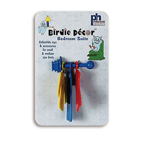 Prevue Hendryx Birdie Decor Clothes Rack Bird Toy