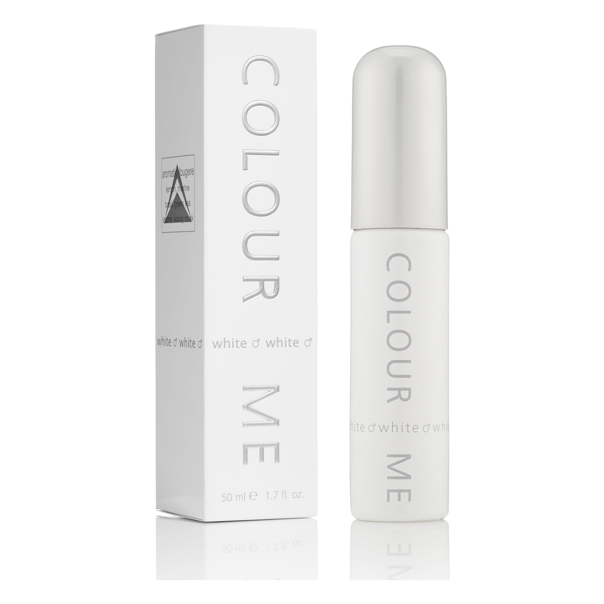 COLOUR ME White Perfume for Men. 50ml Eau de Parfums, Luxury Fragrance - Mens Aftershave, Long Lasting Fragrance for Men by Milton-Lloyd