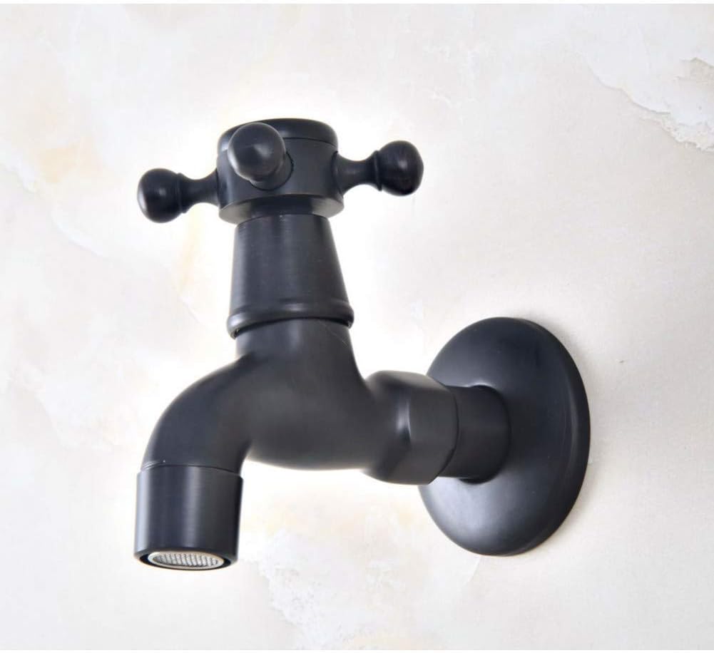 LFDHSF Grifo de Cascada de Bronce frotado con Aceite Negro, fregona de