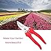 Tigeo Professional Sharp Bypass Pruning Shears, Tree Trimmers Gardening Scissors,Hand Pruner, Garden Shears,Clippers for The Garden