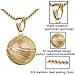 Basketball Pendant Gold Stainless Steel Chain Sports Necklace Hip-hop Jewelry Basketball Fans Gift (Gold)