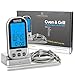 Supreme Home Cook Wireless Oven and Grill Digital Long Range Meat Thermometer with Timer