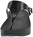 FitFlop Women's The Skinny Flip Flop, Black, 7 M US