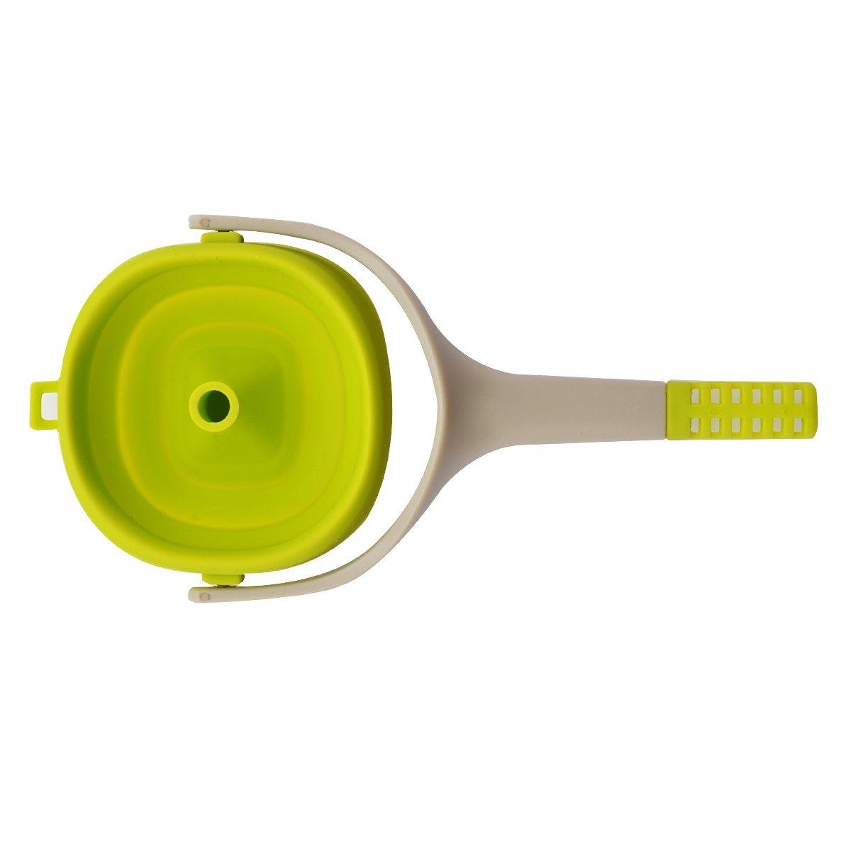 LONGLISHENG Collapsible Funnel, Silicone Folding Funnel Kitchen Funnels with Handles for Liquid Transfer