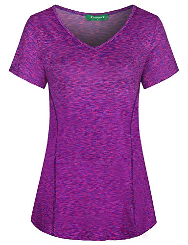 image for Kimmery Sports Shirts for Women, Ladies Sporty Working Out Biking Tenn