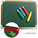 EzSos Magnetic Chalk Holder, Dustless Double Spring Chalk Pen Holder, Auto-adjust Chalk Clip, Chalkboard Accessories for Student Teacher Classroom Teaching, 6 Pcs/Pack