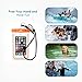 EOTW Waterproof Phone Pouch, IPX8 Universal Waterproof Case Bag Fit for iPhone 11/11 Pro Max/Xs Max/XR/X/8/8P Galaxy S20 up to 6.8