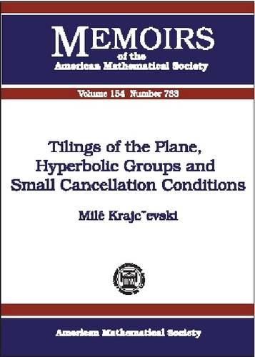 Tilings of the Plane, Hyperbolic Groups and Small Cancellation Conditions