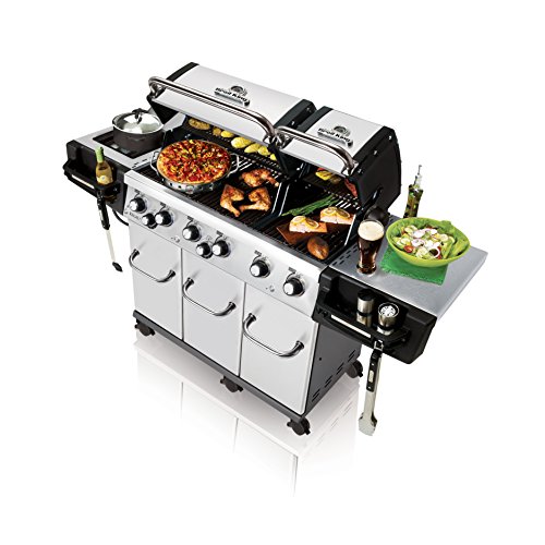 Broil King 957347 Regal XLS Pro NG Gas Grill, Six-Burner, Stainless Steel - Thumbnail 2