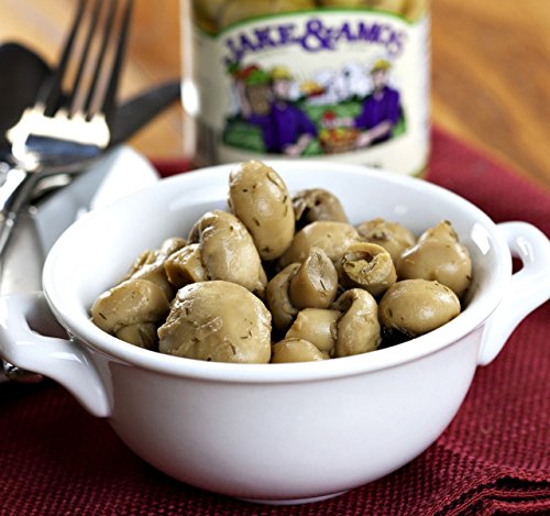 Jake & Amos Pickled Dill Mushrooms, 16 Oz. Jar (Pack of 2) - Thumbnail 2