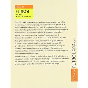 Fichas de futbol / Soccer Cards: Jugadas a Balon Parado (Coleccion Herakles) (Spanish Edition)