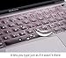 CaseBuy Premium Ultra Thin Keyboard Cover Compatible New MacBook Air 13-inch A1932 with Touch ID Retina Display Soft-Touch TPU Keyboard Protective Skin, Rose Gold