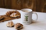 GrassVillage Dad Yoda Mug 11oz Funny Dad Gift Novelty Dishwasher Safe view 5