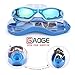 GAOGE Swim Goggles Swimming Goggles for Adult Men Women Youth Kids Child,Swim Goggles with 100% UV Protection,Anti Fog Technology Ultra Comfort