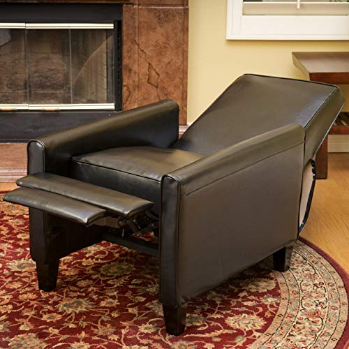 Lucas SpaceSaving Leather Recliner Perfect for Home or Office